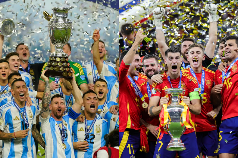 Argentina y España volverán a enfrentarse en una Finalissima, esta vez en el Estadio Lusail de Qatar. &nbsp;