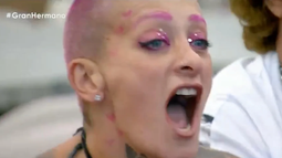 Gran Hermano: le reacción de Furia que llamó la atención de Santiago del Moro.