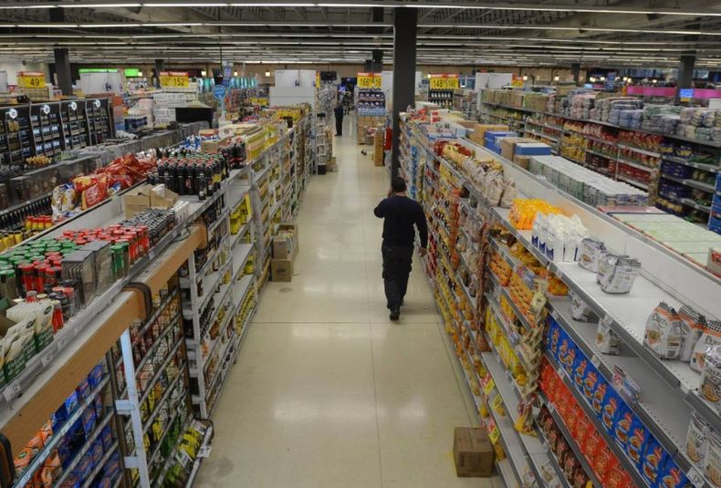 CAida consumo ventas supermercados inflación