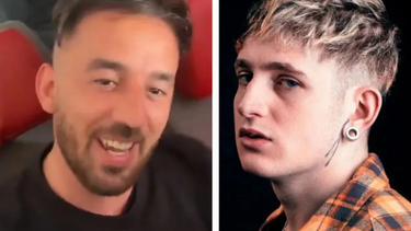 Tenso momento a bordo de un avión entre Dillom y un tuitero libertario: Así de guapos son en persona