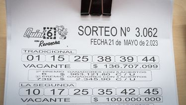 quini 6: los numeros ganadores del sorteo 3080 del 23 de julio