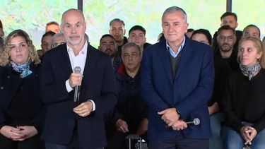 Horacio Rodríguez Larreta y Gerardo Morales.