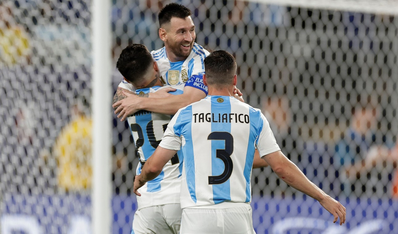 El fútbol del seleccionado argentino prevaleció.