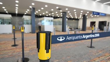 Por el paro nacional, Aeroparque está paralizado y en Mendoza hay vuelos cancelados.