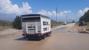 Zonas de Tunuyán con inconvenientes por los badenes.