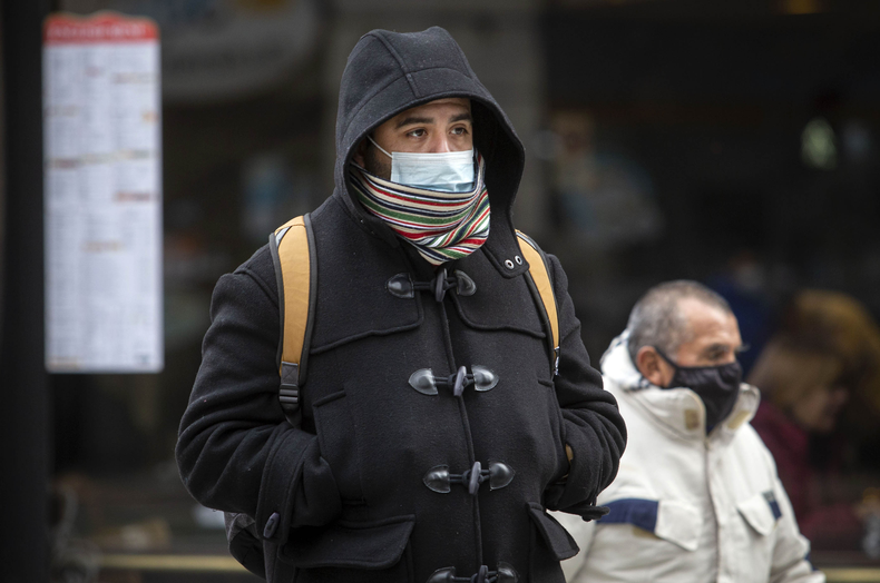 Tiempo nublado y frío en Mendoza para este martes