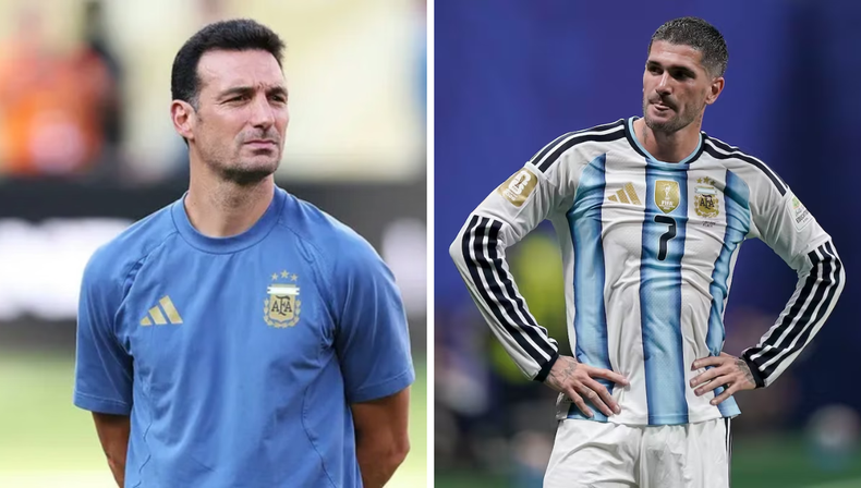 Fin de una era en la Selección: la drástica decisión de Lionel Scaloni sobre el futuro de Rodrigo De Paul