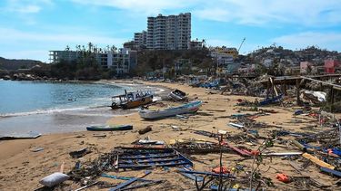 El 25 de octubre, el huracán Otis golpeó con fuerza en Acapulco, una de las zonas más turísticas de México.