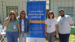 Centro Móvil de información judicial en General Alvear.