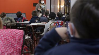 Sitio Andino | Comenzó la última etapa del ciclo lectivo 2021 con presencialidad absoluta, clases, clases presenciales, alumnos, colegio, niños, protocolo, colegio