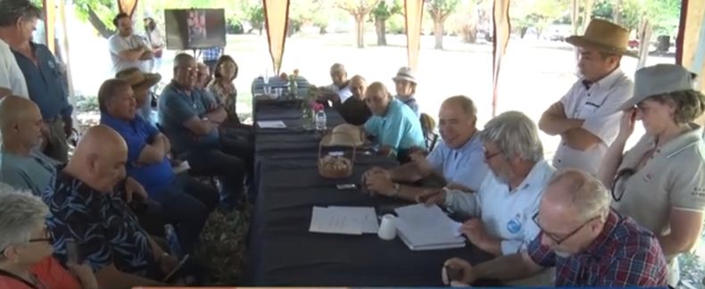 Reconocimiento en el Valle de Uco.