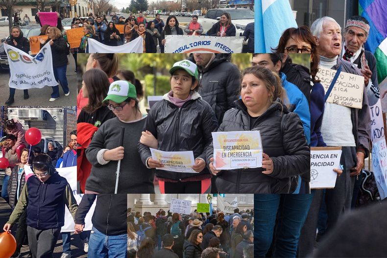 ONG´S mendocinas piden sostener la Ley de Emergencia en Discapacidad.