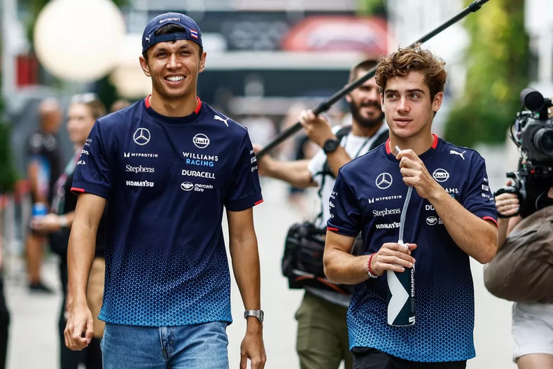 Franco Colapinto tuvo un par de carreras buenas en la F1.