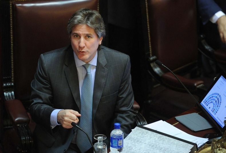 Amado Boudou en el Senado