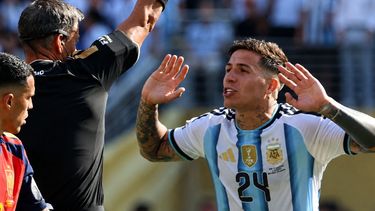 La disculpa de Enzo Fernández tras la expulsión que marcó la final del Mundial 2026