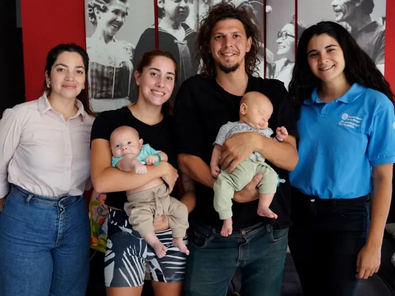 Ya se sabe quién es quién de los gemelos.