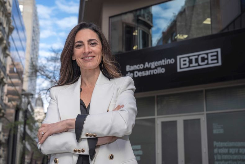 Carla Pitiot, vicepresidenta del Banco de Inversión y Comercio Exterior (BICE) que impulsa el Crear (Programa de Crédito Argentino)