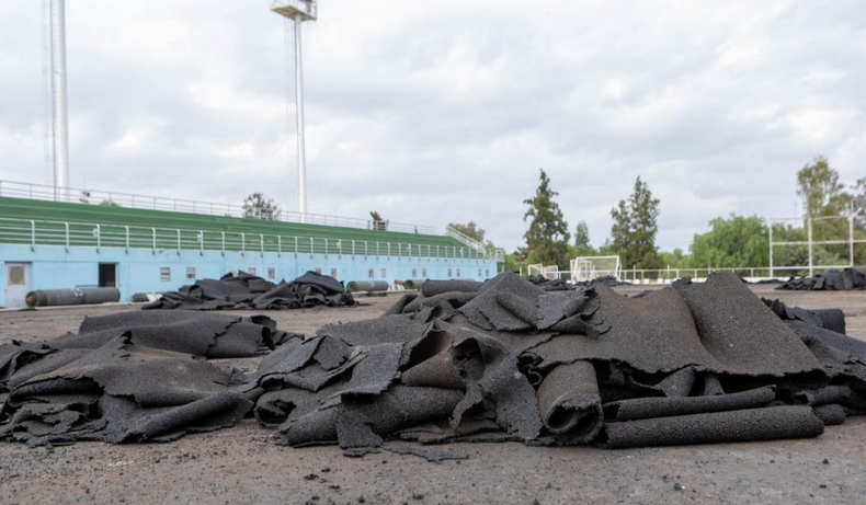 La Cancha de Hockey Provincial buscará cumplir con los estándares del FIH.  