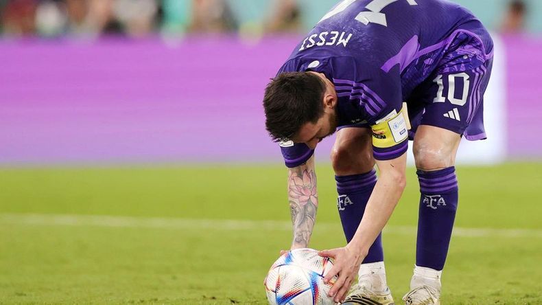 Messi es la carta del seleccionado nacional.