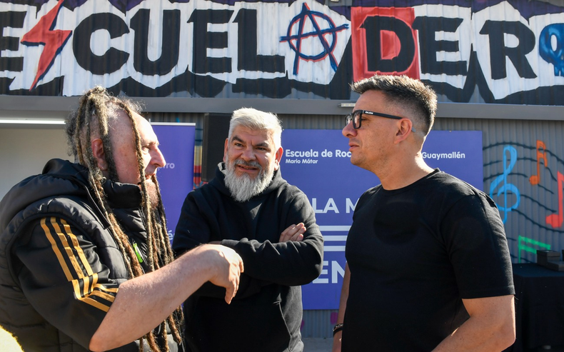 Edificio propio de la Escuela de Rock Mario Matar en Guaymallén.