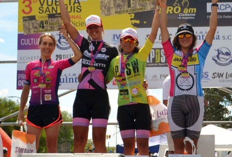 19 Antonella Núñez, 3°puesto en la Vuelta San Luis Internacional. Martes 10 12 19