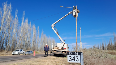 Nuevas iluminarias Led de la Municipalidad de San Rafael.