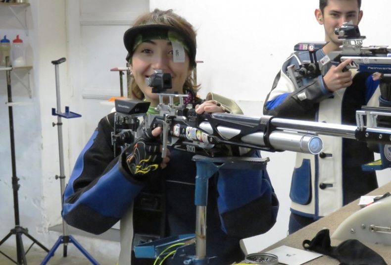 21 Gran victoria de Agustina Garino en el comienzo del campeonato de Carabina Neumática. Miércoles 24 03 21
