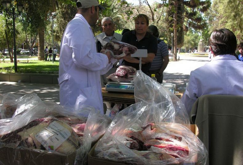 Carne, pescado y lacteos a precios populares en Las Heras