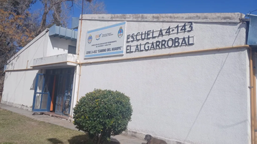 El mensaje apareció en una escuela de El Algarrobal, pero se repitió en varios colegios. El mensaje apareció en una escuela de El Algarrobal, pero se repitió en varios colegios.