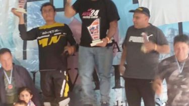 Pablo Rodríguez, ganó la 6° fecha del enduro Conlara en San Luis.