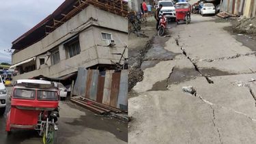 Fuerte sismo sacudió a Filipinas: hay muertos y heridos.