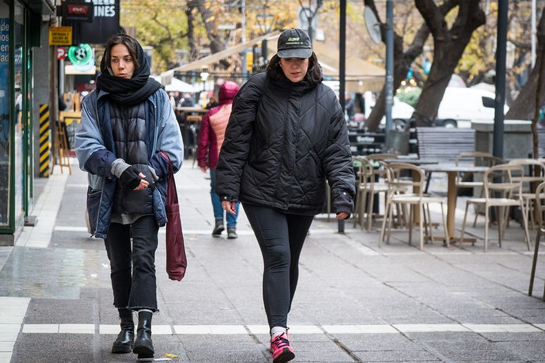Tiempo, invierno, frío, nublado, clima, temperaturas bajas