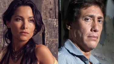 Fabián Gianola y Griselda Sánchez, el actor sobreseído de la denuncia.
