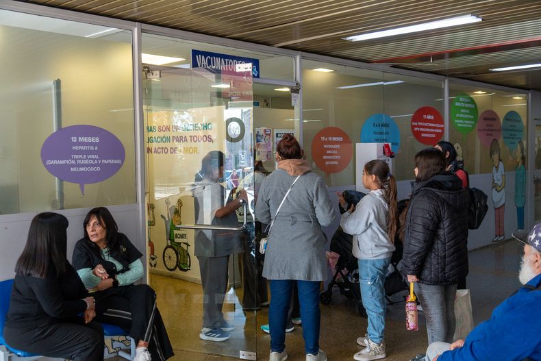 Según las autoridades, el lunes por la tarde unas 300 personas fueron asistidas  en la guardia.