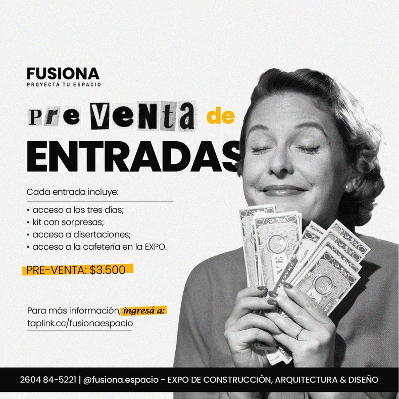 FUSIONA, la primera exposición de construcción, diseño e interiorismo del sur provincial.
