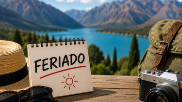 Para quienes estén pensando en organizar un viaje, las próximas fechas permitirán planificar escapadas de tres y hasta cuatro días. Imagen generada con IA