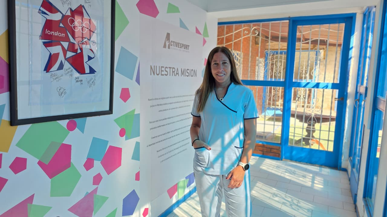 Licenciada Lucía Caride y la medicina en el deporte.