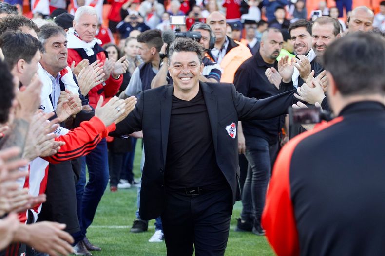 El adiós de Marcelo Gallardo.