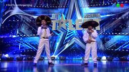 El dúo Charritos en Got Talent Argentina 2023.