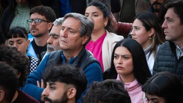Flor Destéfanis presente en tribunales federal de Mendoza