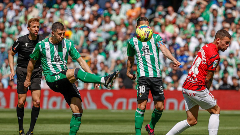 El Real Betis Balompié se acomodó en la tabla.