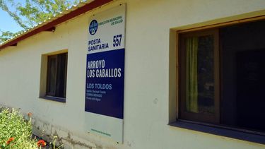 En esta posta sanitaria de San Rafael lograron reanimar a la menor afectada. En esta posta sanitaria de San Rafael lograron reanimar a la menor afectada.