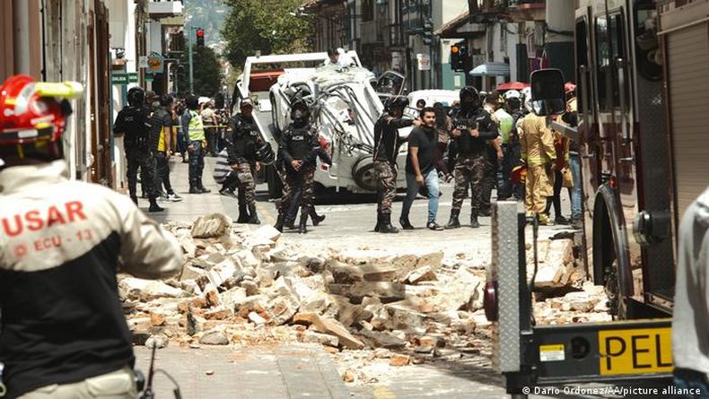 Tembló en Ecuador y Perú y se reportan 12 muertos.&nbsp;