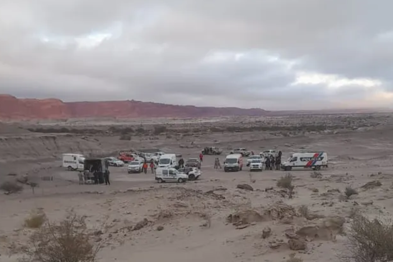 San Juan: el operativo comenzó de madrugada en Valle Fértil.