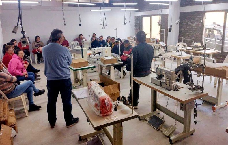 Parte del equipamiento del Polo Textil San Carlos