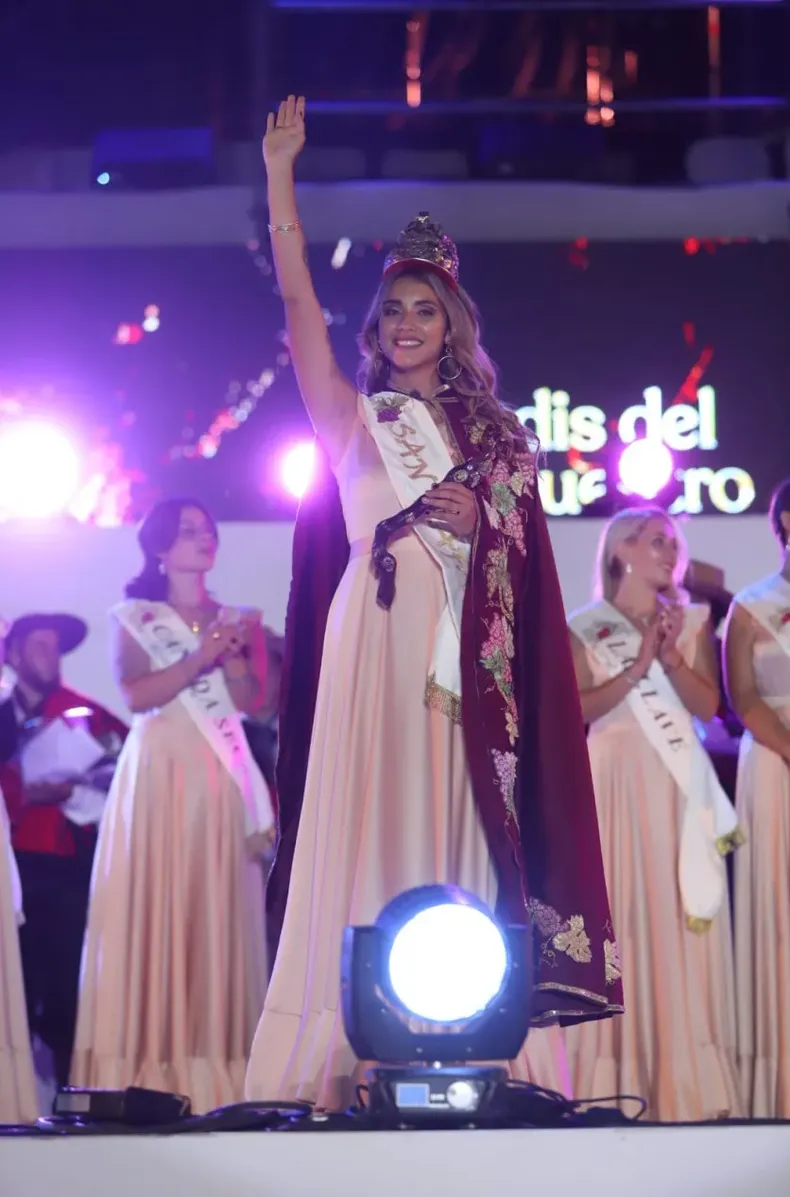 Milagros Canteros fue electa reina de San Rafael en la fiesta 