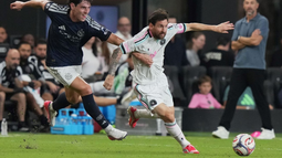 Lionel Messi asistió a Rodrigo De Paul en la victoria de Inter Miami ante New York City.