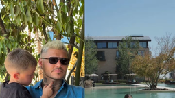 La China Suárez se mostró más que feliz junto a Mauro Icardi y compartió esa alegría en sus redes sociales