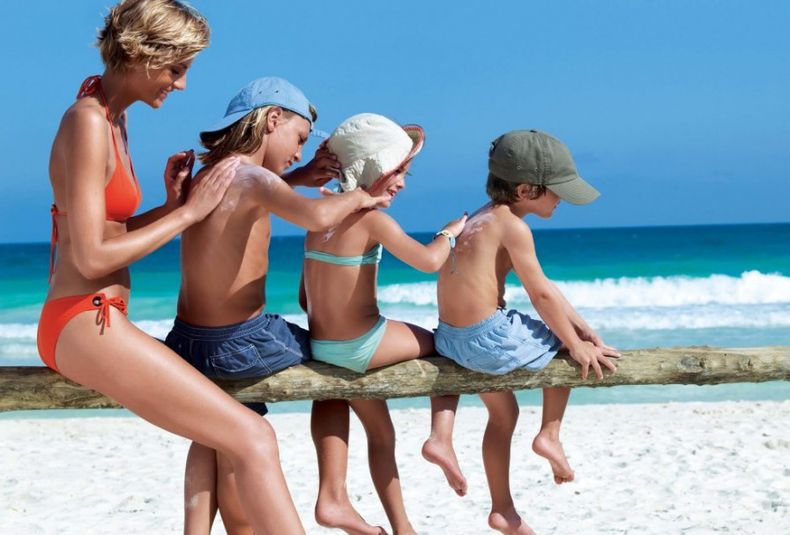 Protector solar bronceador bronceadores playa