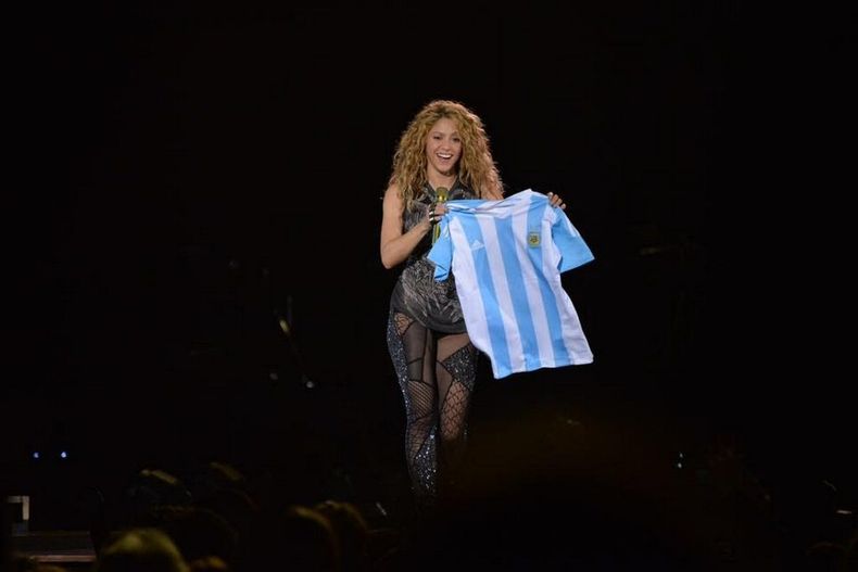 Shakira vuelve a la Argentina